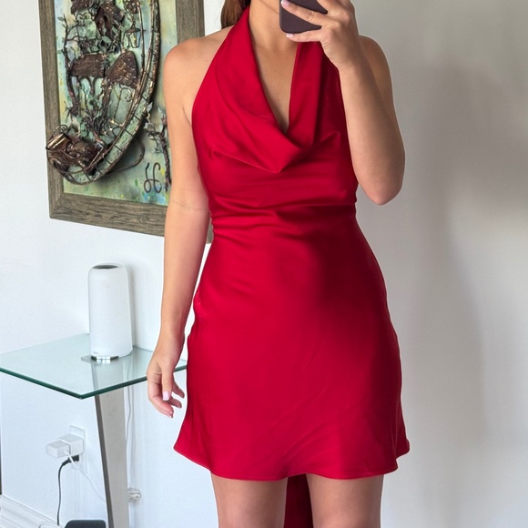 Le Studio Red Dress in size XS - Picture 2 of 5